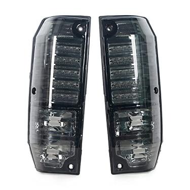 Imagem de JESYMBX Para Toyota Prado Land Cruiser LC76 LC77 4500 LJ77 RJ77 FZJ76 GRJ76 HZJ76 Carro apenas para lâmpada de freio de luz traseira de 5 portas