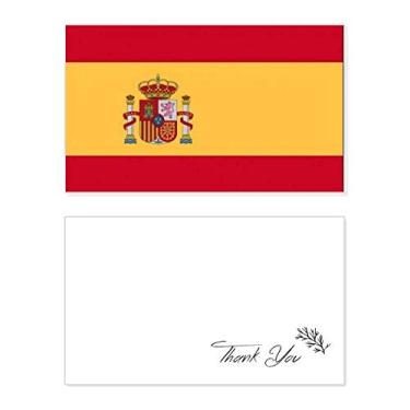 Imagem de Bandeira nacional da Espanha país Europa cartão de agradecimento aniversário aniversário saudação casamento agradecimento