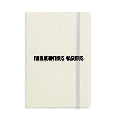 Imagem de Lucky No.193 Caderno com nome de números, capa dura para diário clássico A5 presente