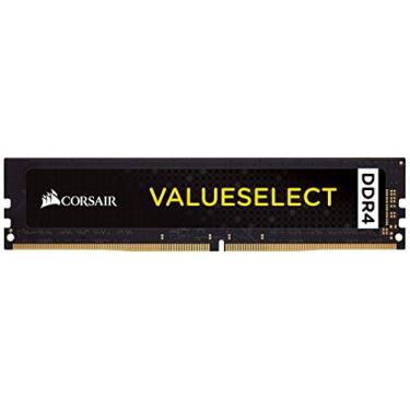 Imagem de Memória Corsair Value Select - 16GB (1x16GB), DDR4, 2666Mhz, C18, Preto - CMV16GX4M1A2666C18
