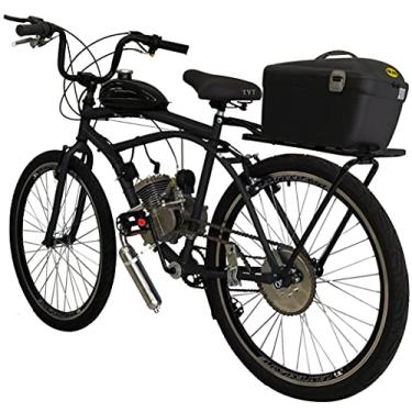 Imagem de Bicicleta Motorizada Rocket Beach Cargo 'PRETO'