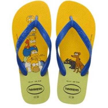 Imagem de Chinelo Havaianas Simpsons Amarelo Citrico