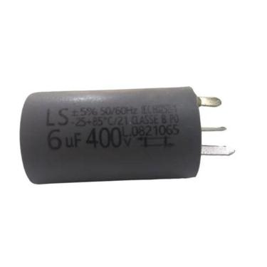 Imagem de Capacitor P/ Ventilador 3 Pinos 6uf 50/60hz 400v Loren Sid