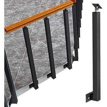 Imagem de Eixo De Corrimão Ajustável Para Deck/escadas/plataforma, Pilar De Corrimão Ajustável Com Kit De Instalação, Montagem Lateral E Economia De Espaço,Altura-95 Cm/37,4 Pol.,Hilarious123