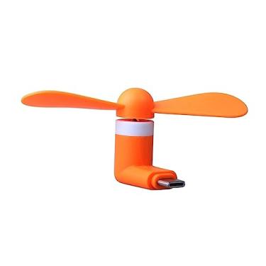 Imagem de OSALADI ventoinha ventilador USB tipo c digite ventilador USB ventiladores de resfriamento ventiladores USB fã mini ventilador de uso inteligente