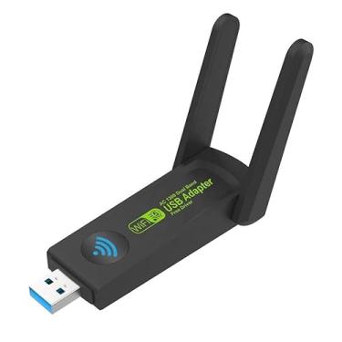 Imagem de Adaptador Usb Wireless Dual Band Ac1300 5ghz 1300mbps Antena