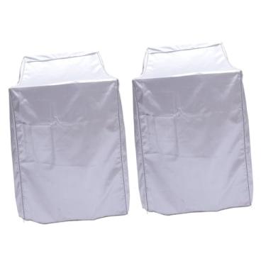Imagem de Hemobllo 2 Peças Máquina De Lavar Roupa Capa À Prova D'Água Secador Capa Lavadora Escudo Secador De Flores Pano Lavadora Secadora Tampa Superior Anti Lavadora Máquina De Lavar Roupa Pano
