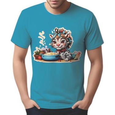 Imagem de Camisa Camiseta Color Chefe Zebra Cozinheira Cozinha 2 - Enjoy Shop