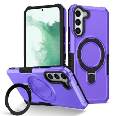 Imagem de Capa Protetora para Celular Compatível com Sumsung Galaxy Note 20/Note20 5G Capa elegante e minimalista fina, suporte de anel de metal à prova de choque, capa protetora resistente para PC [proteção mi