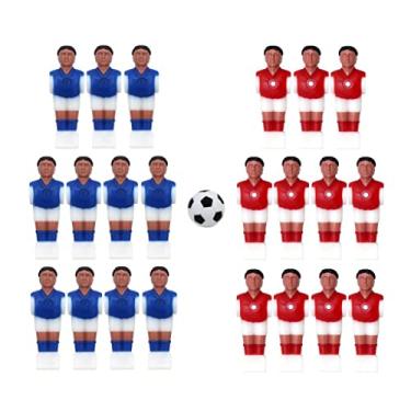 Imagem de Dynwave Jogadores de Futebol de Mesa de Futebol Masculino de Pebolim 22x com Acessórios para Jogos de Bola, Estilo 1