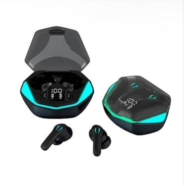 Imagem de Fone De Ouvido Bluetooth Sem Fio LED Gamer Esporte Corrida AGold Pro