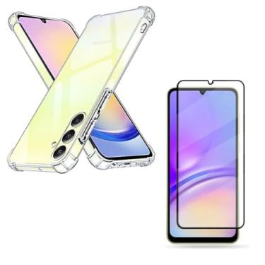 Imagem de Capa Capinha Anti Impacto + Película de Vidro Temperado 3D Compatível Com Samsung Galaxy A35 - (Hard Glass Store)