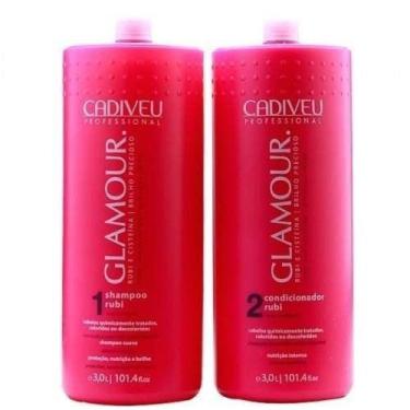 Imagem de Cadiveu Glamour Rubi- Kit Shampoo 3L E Condicionador 3L