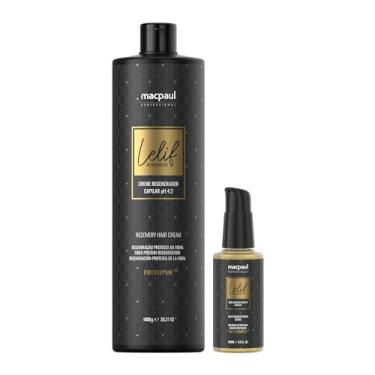 Imagem de Kit Creme Regenerador Capilar e Recarga de Queratina Lelif Regeneração