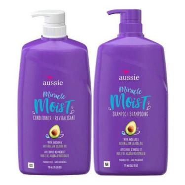 Imagem de Aussie Miracle Moist Shampoo 778ml + Condicionador 778ml