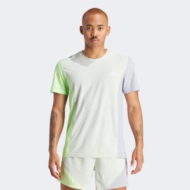 Imagem de Camiseta Adidas Own The Run Base Color Block Masculina