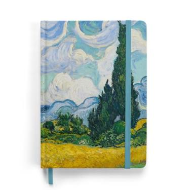 Imagem de Caderno Sketchbook Van Gogh Campo de Trigo Capa dura 14x21 cm 80 fls (Miolo Quadriculado)
