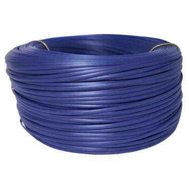 Imagem de Fibra Junco Sintético Meia Cana 6mm rolo de 600 metros com proteção UV (Azul Marinho)