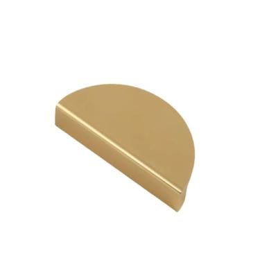 Imagem de Armário de cozinha armário de armazenamento alças preto ouro armário de cozinha puxa gaveta botão porta móveis lidar com ferragem, ouro grande, 1