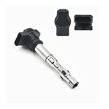 Imagem de Bobina de ignição automática compatível com VW Golf 6 Magotan Sagitar Sagitar GLI Tiguan Passat B7 Compatível com Skoda Octavia Superb B6 Compatível com Audi A4L A6L Q3 06F905115H(4 piece)