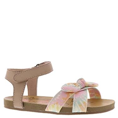 Imagem de Blowfish Malibu Sandália infantil unissex com tira no tornozelo, Babydoll Tie Dye, 8 Toddler