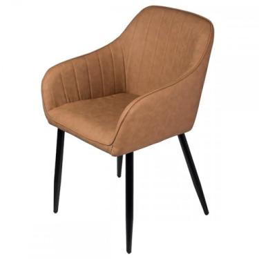 Imagem de POLTRONA VOLGA CARAMELO COM BRACO