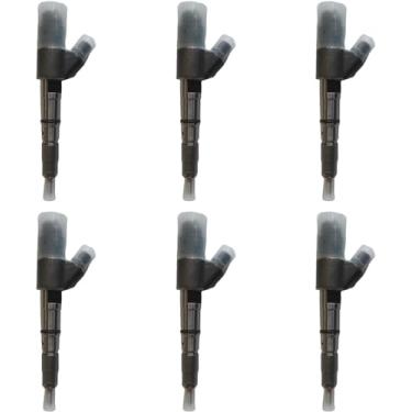 Imagem de 6 peças 0445120067 VOE20798683 20798683 Injetor de combustível VOE compatível com Bosch Volvo L60F L60GZ L70F L90F L90GZ EC140C EC160C EC170D EC180C EC200B EC211200D 0B EC21 0C EC220D EC235C