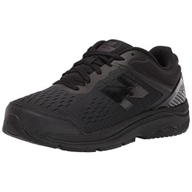 Imagem de New Balance Tênis de caminhada feminino 847 V4, Preto/Preto/Preto, 35