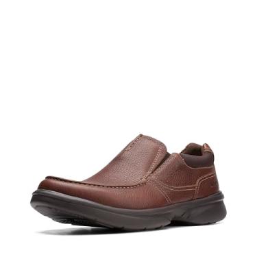 Imagem de Mocassim masculino Clarks Bradley Free, Tan Tumbled Leather, 9 Wide