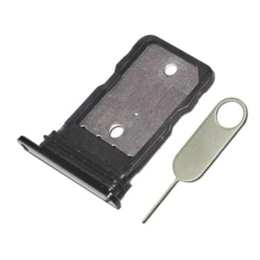 Imagem de PHONSUN Suporte de bandeja de cartão SIM único para Google Pixel 6 Pro 5G (preto tempestuoso) (não para Google Pixel 6 5G ou Pixel 6A 5G)
