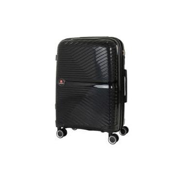 Imagem de Mala De Viagem Média 23kg 4 Rodas Travelux Grindelwald M (Preta)