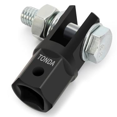 Imagem de TONDA Adaptador de tomada de tesoura de 1,27 cm para furadeiras de impacto de 1/2"/catraca ou soquetes de acionamento padrão ou chave de roda de 13/16" / ferro ou soquete de pneu