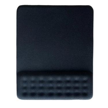 Imagem de Mouse PAD DOT com Apoio de Pulso GEL Preto Multilaser AC365, Preto, Mé