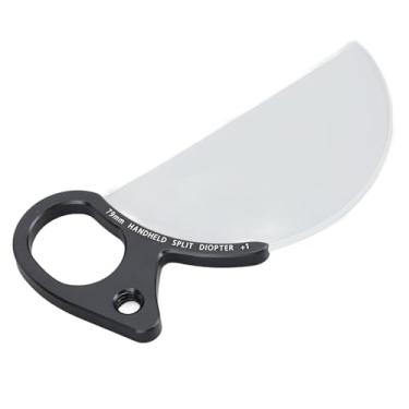 Imagem de Filtro de Dioptria Dividido Portátil 79mm, Borrão de Vidro óptico à Prova D'água, Acessório de Efeito de Câmera de Revestimento MRC