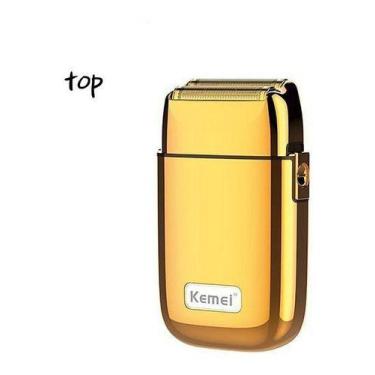 Imagem de Maquina De Acabamento E Barbear Recarregável Kemei Km Tx1, Dourado