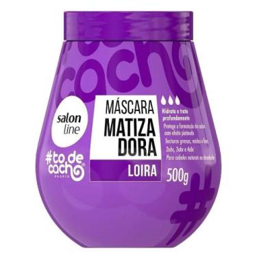 Imagem de Máscara Capilar Matizadora Salon Line To de Cacho Loira 500g