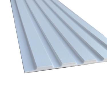 Imagem de Painel Ripado Compacto 01 unid. 90x25cm larg. - Talatto Painéis, Branc