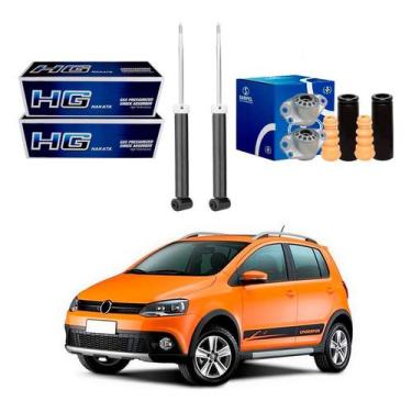 Imagem de Kit Amortecedor Traseiro Crossfox 1.6 2010 A 2014 - Nakata