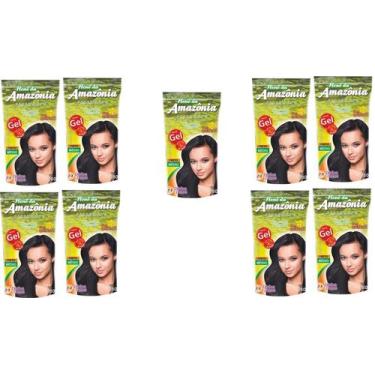 Imagem de Hene em gel amazonia 180gr pouch preto medido (preto natural) - DIVINA