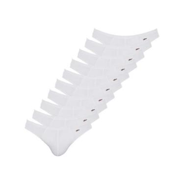 Imagem de Kit com 10 Cuecas Slip Zorba 772, Branco, GG