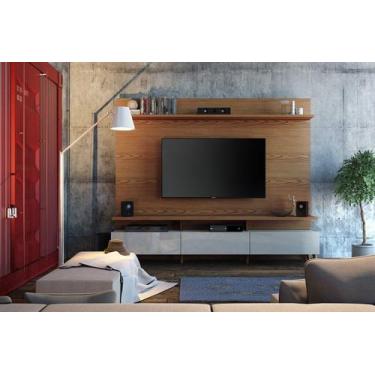 Imagem de Home Theater Boss 2.2 Freijó com Off White - Imcal Móveis