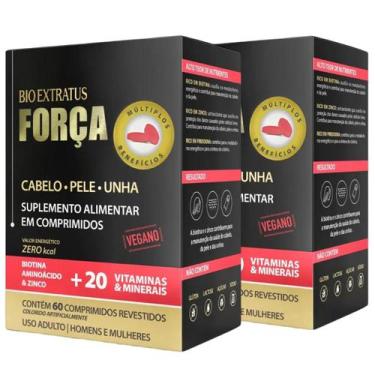 Imagem de Suplemento alimentar Força  Bio Extratus 60 comprimidos - 2 suplemento