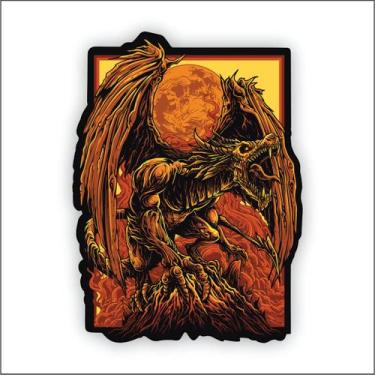 Imagem de Adesivo Sticker Vinil Impermeável Dragão - EMPIRE GAMER