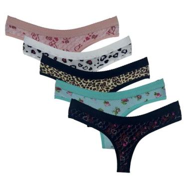 Imagem de Kit com 5 Tanga Fio Mimi Liganete - Click Mais Bonita, G