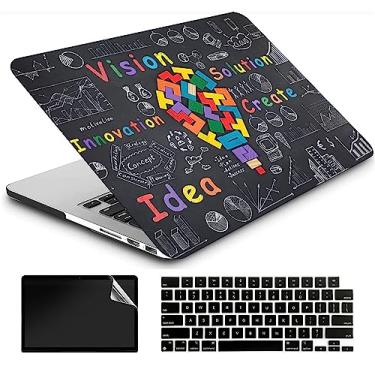 Imagem de AMCJJ Compatível com MacBook Air 13,6 polegadas 2025 2024 2023 2022 M4 A3240 M3 A3113 M2 A2681, capa rígida de plástico; capa de teclado e protetor de tela - Ideia