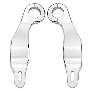 Imagem de WOWTK Kit de suporte de carenagem serve para Harley Road Glide FLTRX FLTRK FLTRXS FLTRU FLTRUSE 2015-2023, cromado