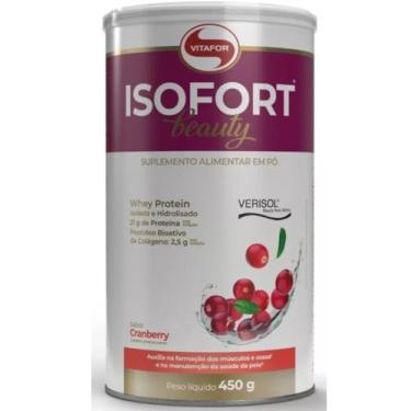 Imagem de Isofort beauty 450g sabor cranberry - ean - 7898665432884 - VITFOR