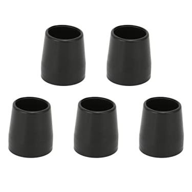 Imagem de Pontas de Muleta, Pontas de Borracha de Cana, Acolchoamento de Muletas de Substituição, 5 Peças, Pontas de Muleta, Borracha Grossa, ângulo único, Cana de pé, Bengala, Muleta,