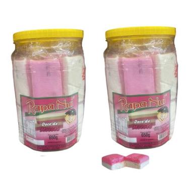 Imagem de Kit 2 Potes com 20un Doce De Mocotó 650g Festas - Rapa Nui