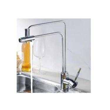 Imagem de Torneira Filtro Cozinha Monocomando Luxo (com Saída P/ Água) - Sollux